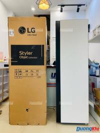 Máy giặt hấp sấy LG Styler SC5MBR60 màu be 2024